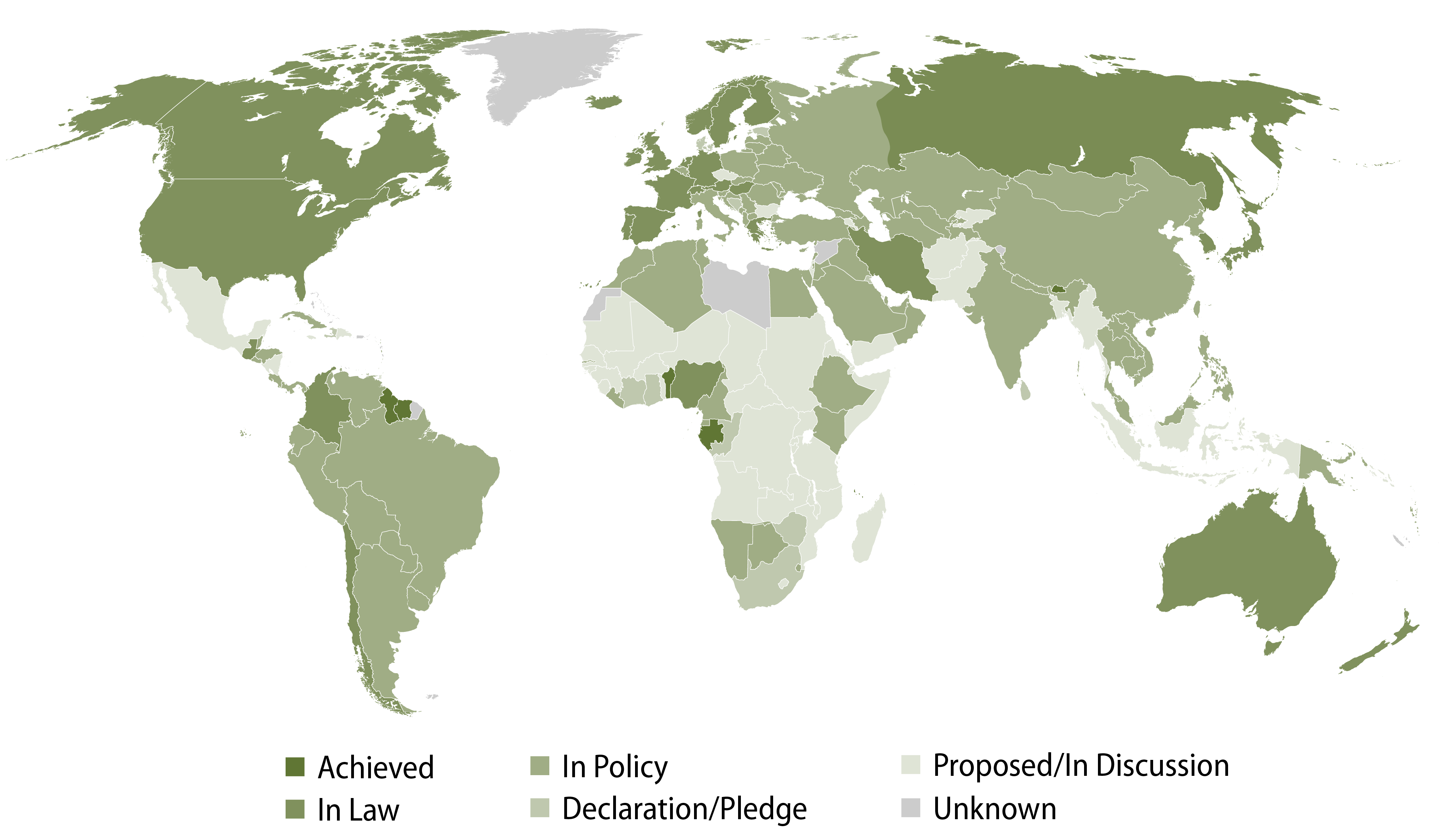 Net-Zero Pledging Countries