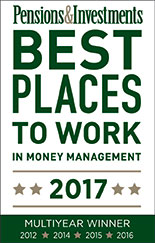 P&I Best Places to Work 2016 Award