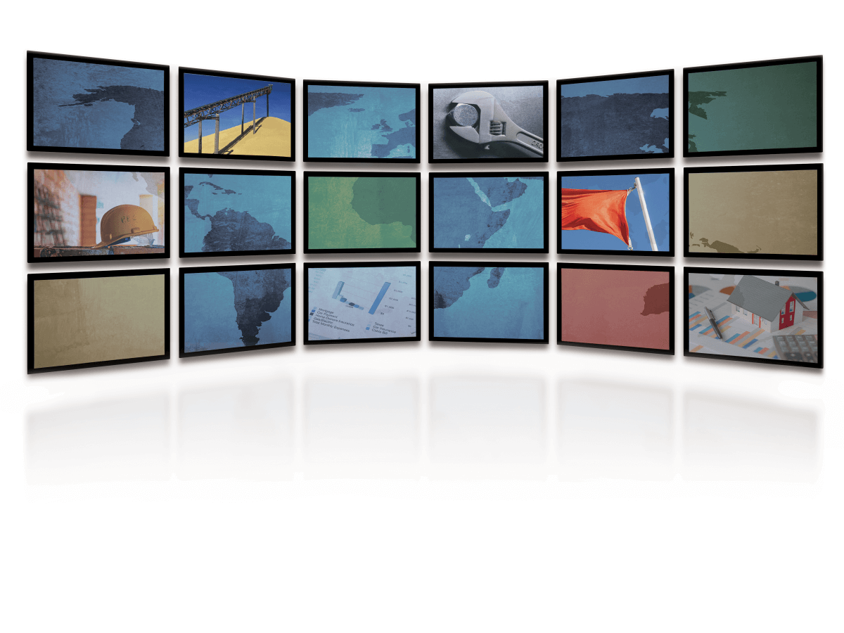 TV Monitors With Map 2Q23