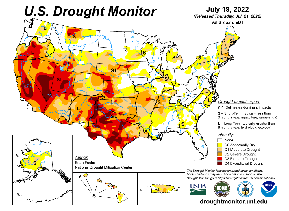 Explore US Drought Monitor
