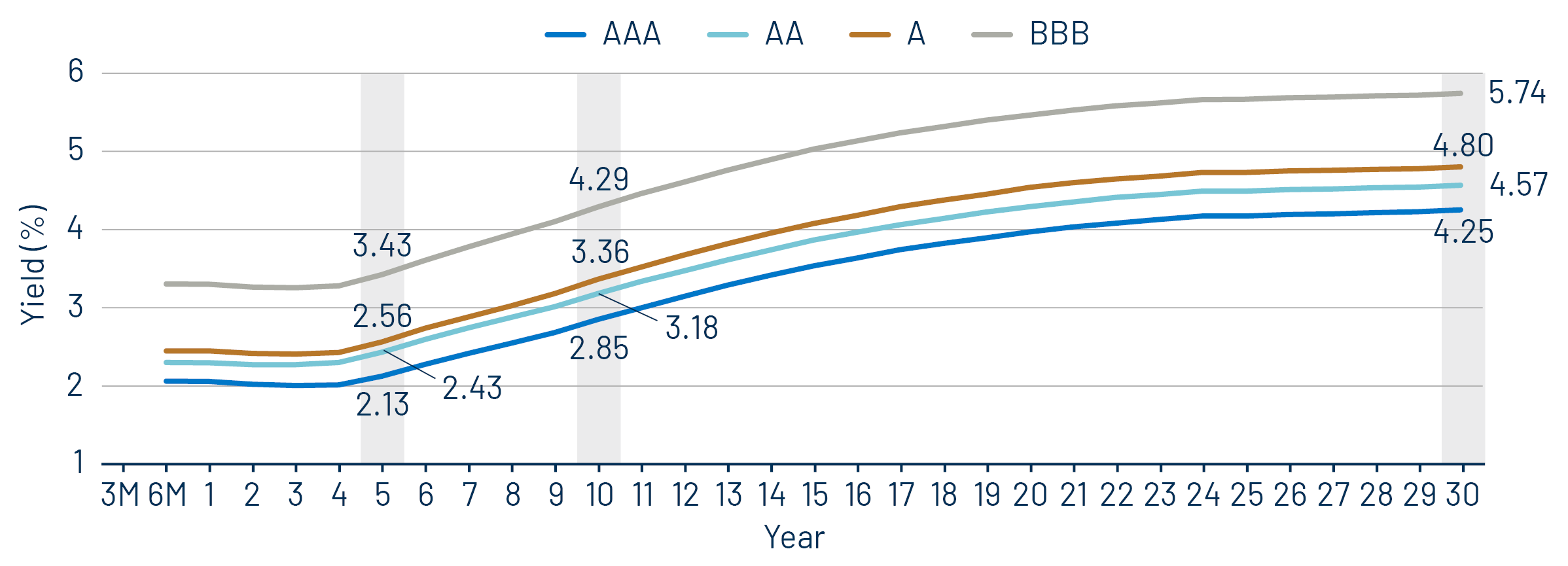Muni Credit Curves